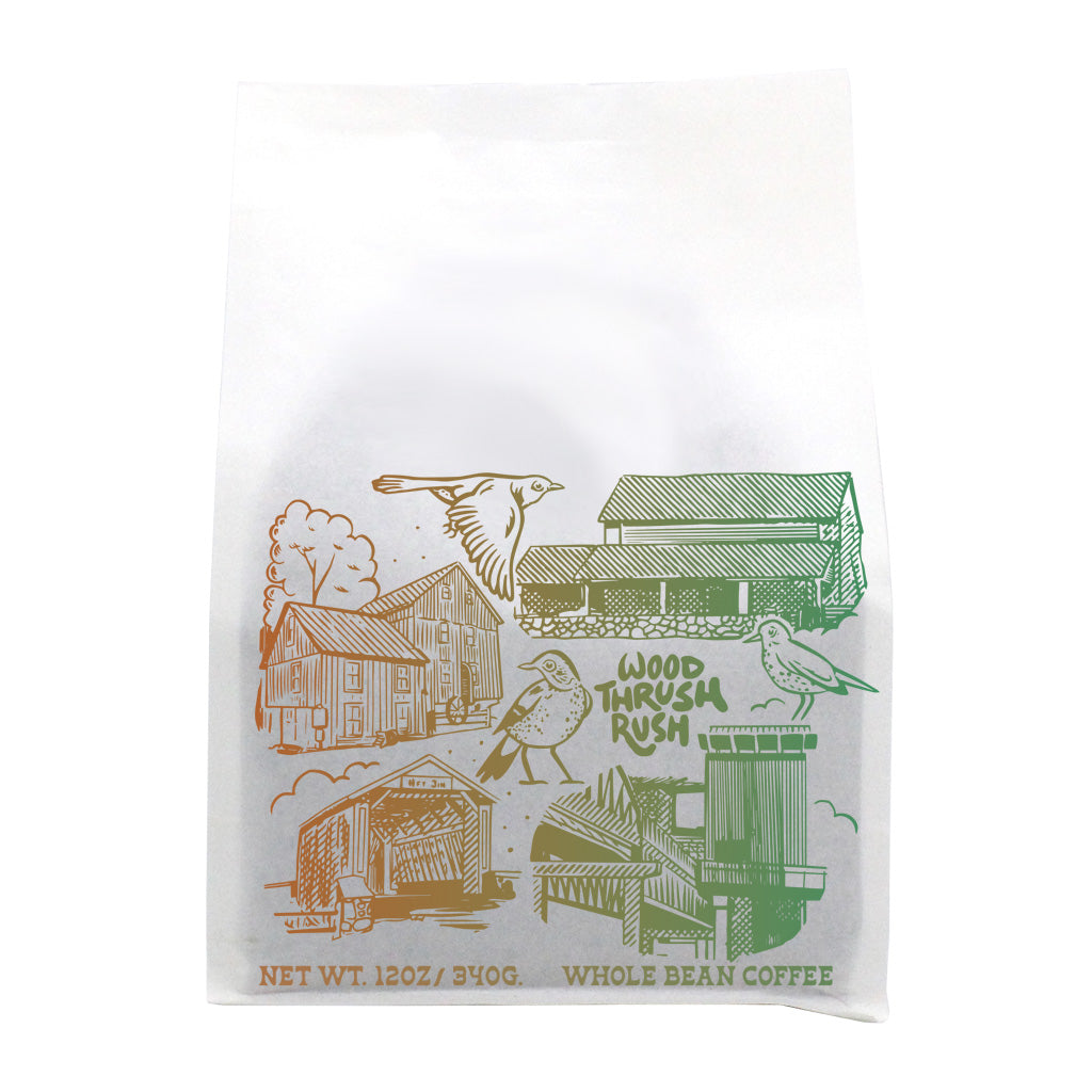 Wood Thrush Rush - Delaware Nature Society coffee collaboration - El Salvador - Finca El Milagro