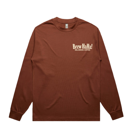 Screen Printed Heavy Long Sleeved Tee